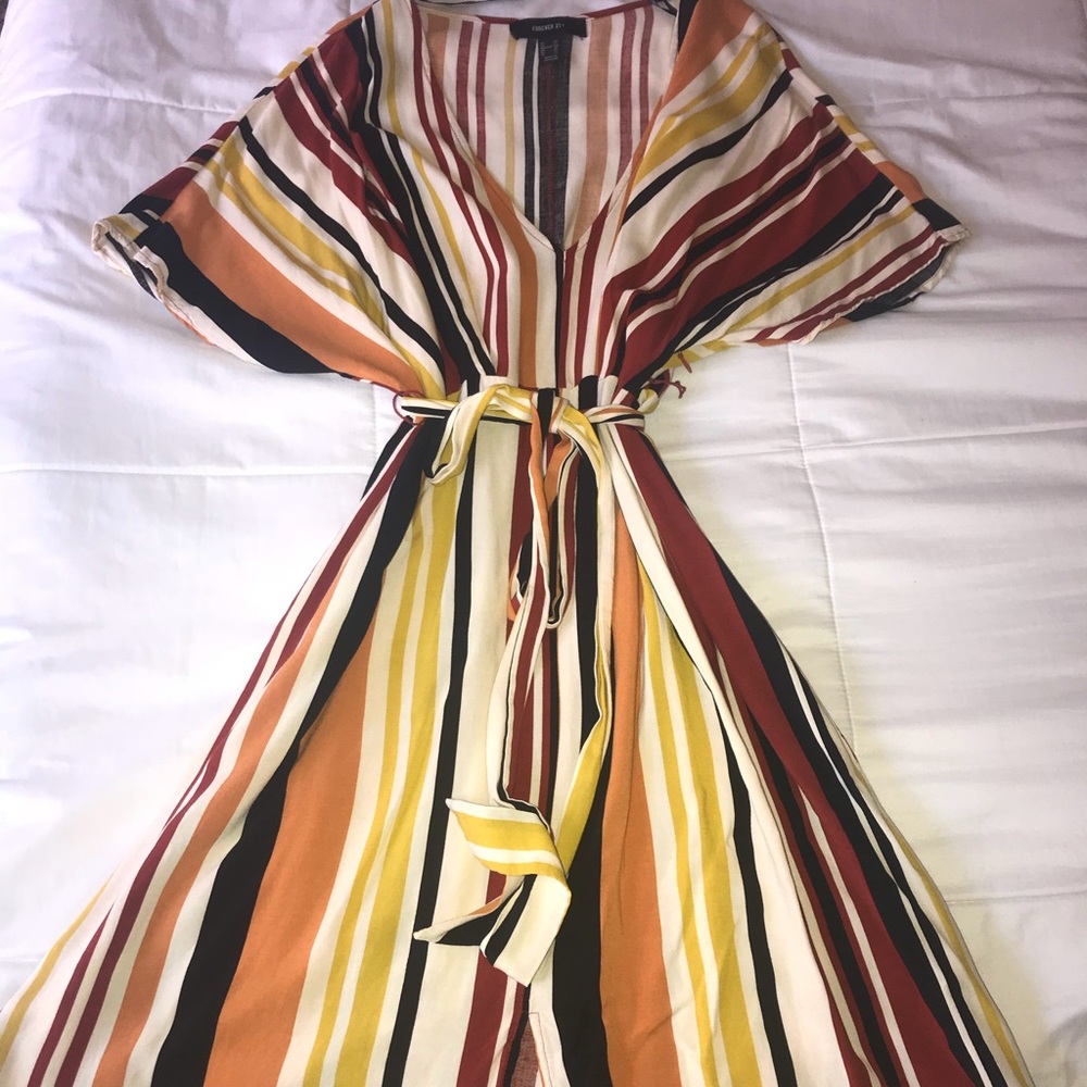 70s style cocktail spring dress